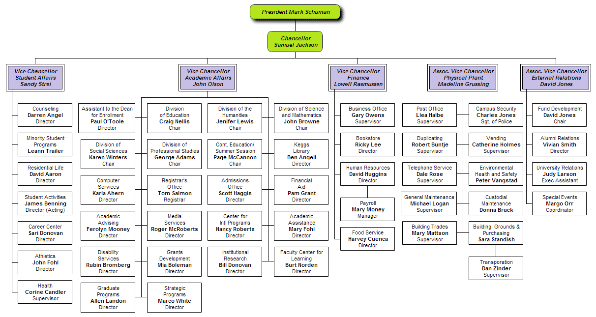 Org Chart With Multiple Managers